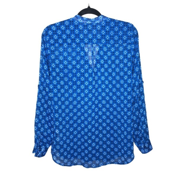 KUT from the Kloth Blue Diamond Jasmine Blouse - Picture 3 of 11